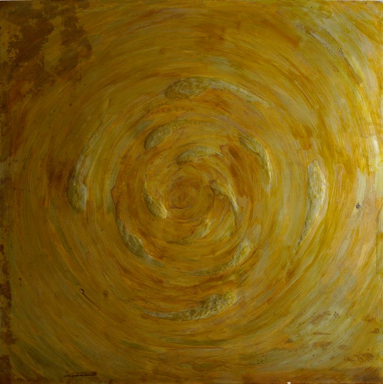 ENS CALEN ALES. Obra Paret. Roser Garriga Pujol, escultora, artista visual.Escultura