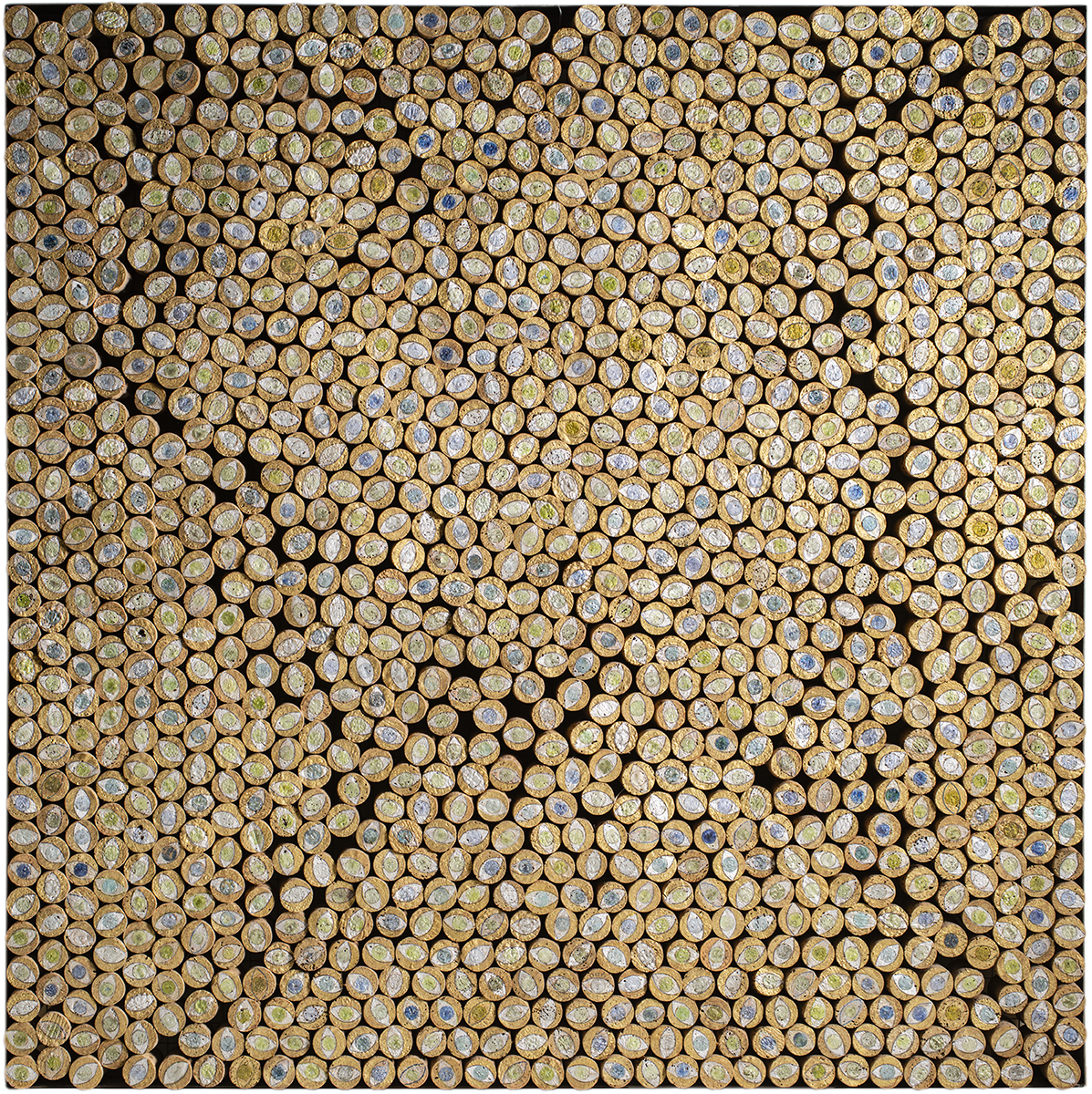 MIRA’M AMB ULLS DE FESTA. Obra Paret. Roser Garriga Pujol, escultora, artista visual.Escultura