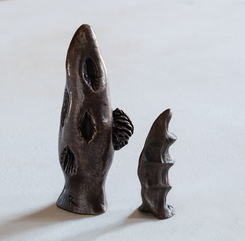 BRONZE. Escultura. Obra petit format. Roser Garriga Pujol, escultora, artista visual